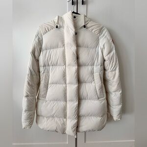 Canada Goose White Puffer Jacket